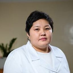 Portrait photo of the doctor, appointment in Almaty