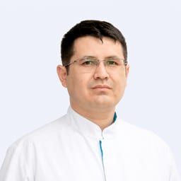 Portrait photo of a doctor, appointment in Almaty