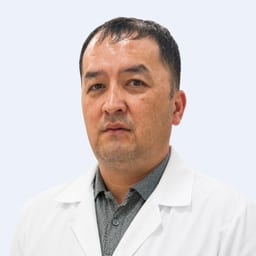 Portrait photo of a doctor, appointment in Almaty