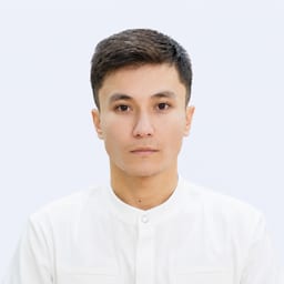 Portrait photograph of a doctor, appointment in the city of Almaty