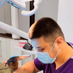 Portrait photo of a doctor, appointment in Almaty