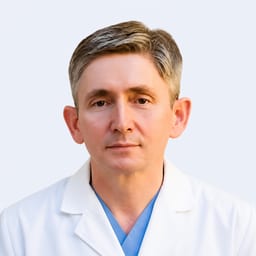 Портретный снимок врача, приём в городе Астана