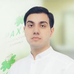 Portrait photo of a doctor, appointment in the city of Almaty