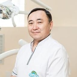 Portrait photo of a doctor, appointment in Astana