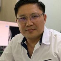 Portrait photo of a doctor, appointment in Almaty