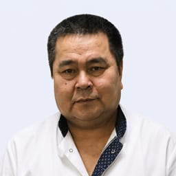 Portrait photo of a doctor, appointment in Almaty