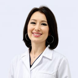 Портретный снимок врача, приём в городе Астана