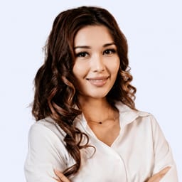 Portrait photo of a doctor, appointment in the city of Almaty