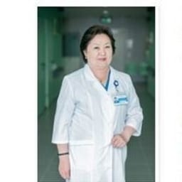 Portrait photo of a doctor, appointment in Astana