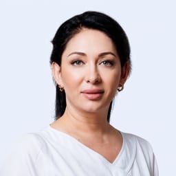 Portrait photo of a doctor, appointment in Astana