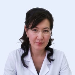 Portrait photo of a doctor, appointment in Almaty