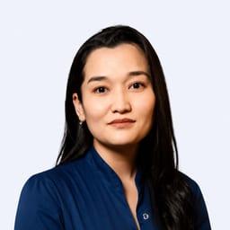 Portrait photo of a doctor, appointment in Almaty