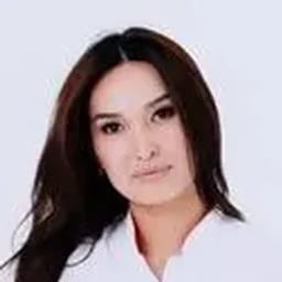 Portrait photo of a doctor, appointment in the city of Astana