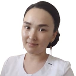 Portrait photo of a doctor, appointment in Astana