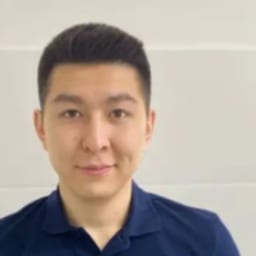 Portrait photo of a doctor, appointment in the city of Astana