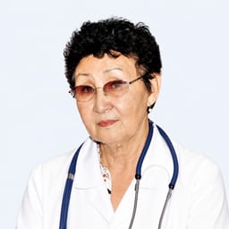 Portrait photo of a doctor, appointment in Almaty