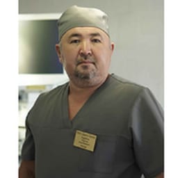 Portrait photo of a doctor, appointment in Almaty