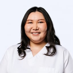 Portrait photo of a doctor, appointment in Almaty