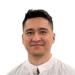 Portrait photo of the doctor, appointment in Astana