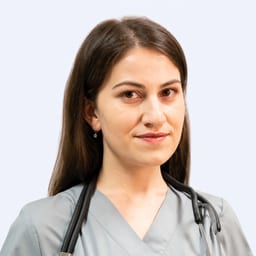 Portrait photo of a doctor, appointment in Almaty