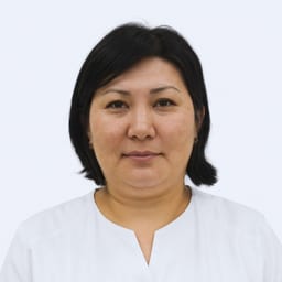 Portrait photo of a doctor, appointment in Astana