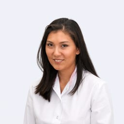 Portrait photo of a doctor, appointment in Almaty