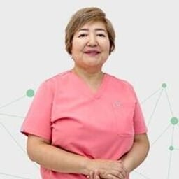 Portrait photo of the doctor, appointment in Astana