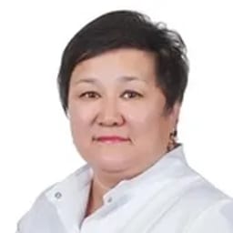 Portrait photo of a doctor, appointment in the city of Astana