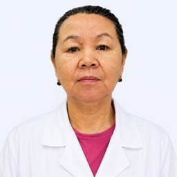 Portrait photo of a doctor, appointment in the city of Astana Portrait photo of a doctor, appointment in the city of Astana