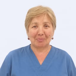 Portrait photo of a doctor, appointment in the city of Almaty