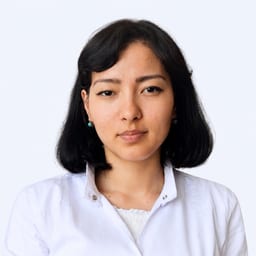 Portrait photo of a doctor, appointment in Almaty
