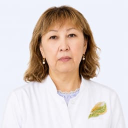 Portrait photo of a doctor, appointment in Astana