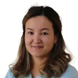 Portrait photo of a doctor, appointment in Astana