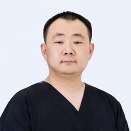 Portrait photograph of a doctor, appointment in the city of Almaty