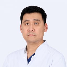 Portrait photo of a doctor, appointment in Almaty