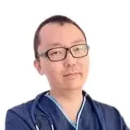Portrait photo of a doctor, appointments in Astana