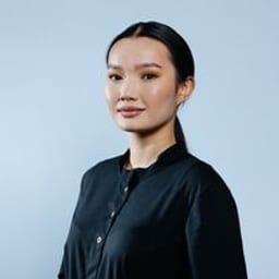Portrait photo of a doctor, appointment in the city of Almaty