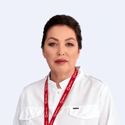 Portrait photo of a doctor, appointment in Astana