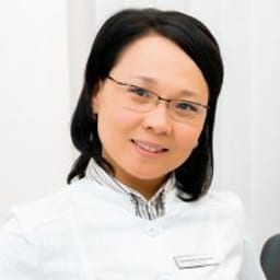 Portrait photo of a doctor, appointment in the city of Astana Portrait photo of a doctor, appointment in the city of Astana