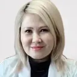 Portrait photo of a doctor, appointment in the city of Astana