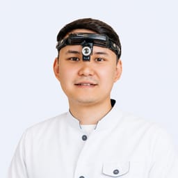 Portrait photo of a doctor, appointment in Astana