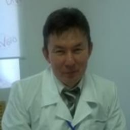 Portrait photo of a doctor, appointment in Almaty