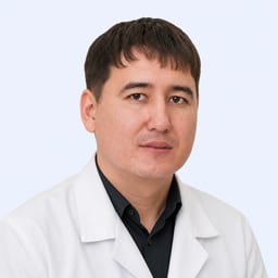 Portrait photo of a doctor, appointment in Astana