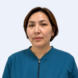 Portrait photo of a doctor, appointment in Astana