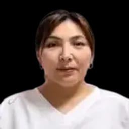 Portrait photo of a doctor, appointment in the city of Astana