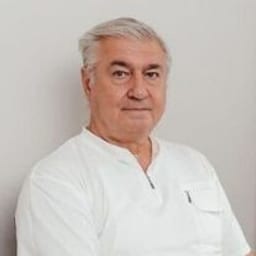 Portrait photograph of a doctor, appointment in the city of Almaty