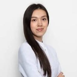 Portrait photo of a doctor, appointment in Almaty