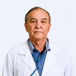 Портретный снимок врача, приём в городе Астана