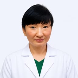 Portrait photograph of a doctor, appointment in the city of Almaty