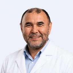 Portrait photo of the doctor, appointment in Almaty